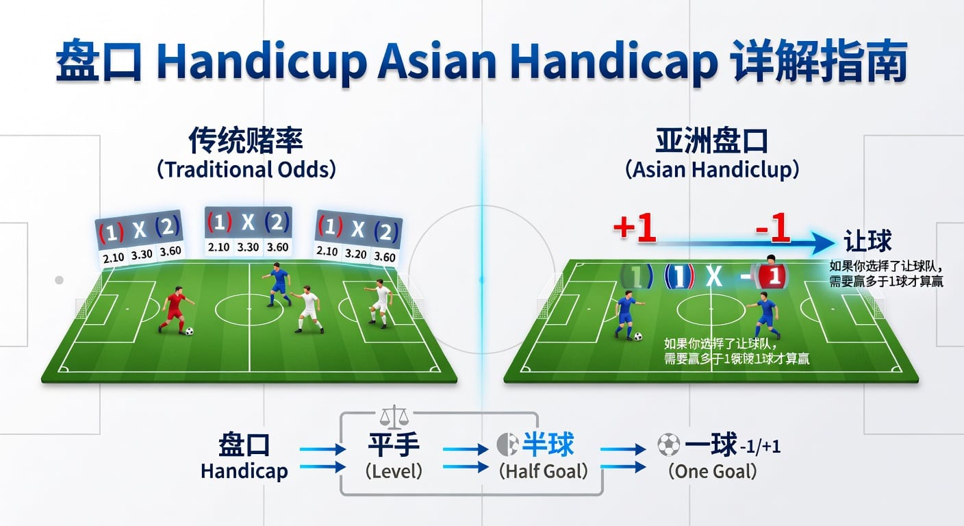亚洲盘 asian handicap 入门实战读盘指南