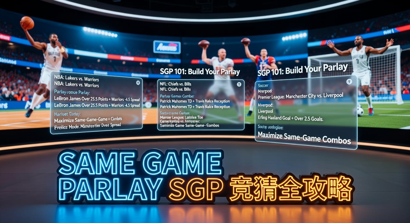 超级过关 same game parlay SGP 投注技巧与串关思路解析