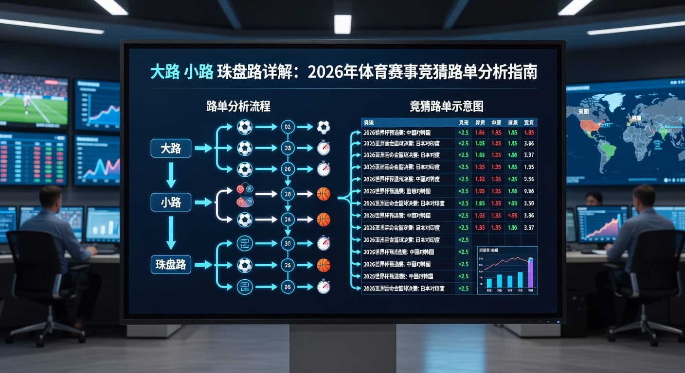 大路 小路 珠盘路：滚球判断与走向解读