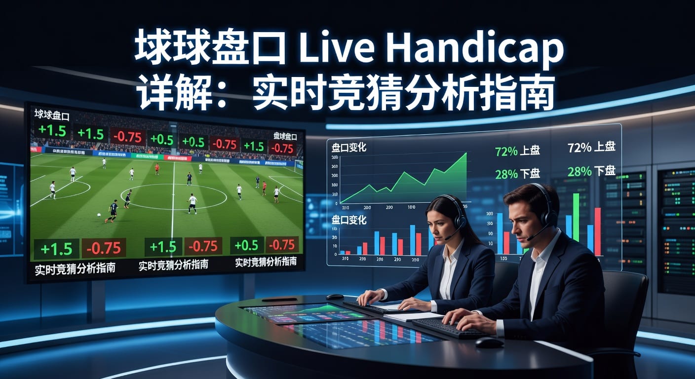 滚球盘口 live handicap 实战读法与判断框架